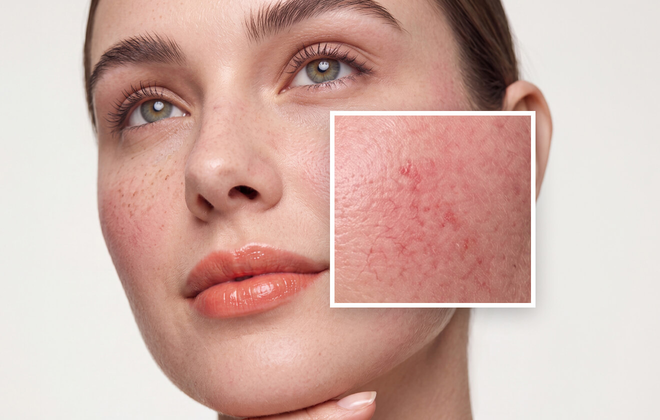rosacea redness treatment Laval m
